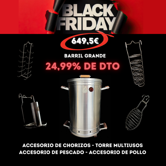 BLACK FRIDAY BARRIL GRANDE