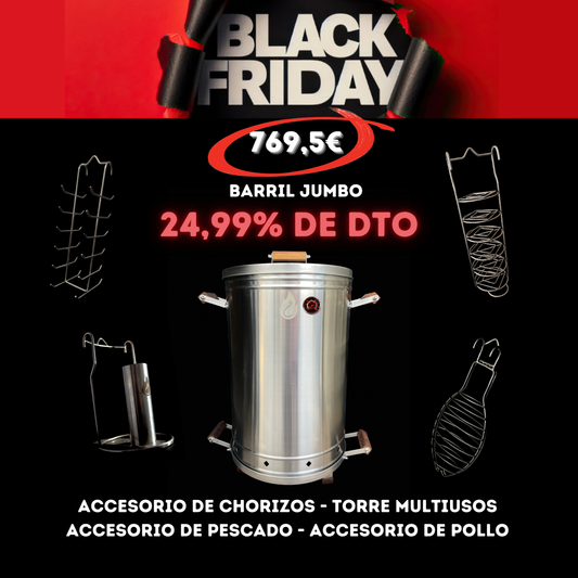 BLACK FRIDAY BARRIL JUMBO